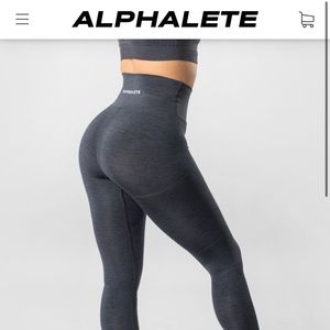 Alphalete OG Revival Leggings - Galaxy Grey